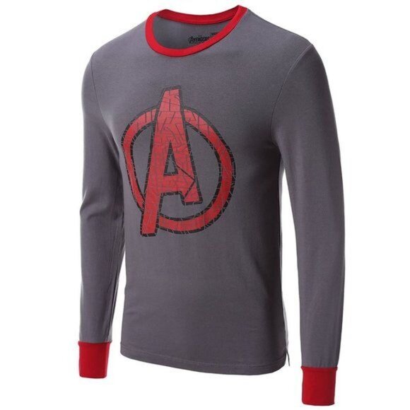 Marvel Avengers Age Of Ultron Medium 32 34 Cool Johns Long Underwear Shirt - Picture 3 of 4